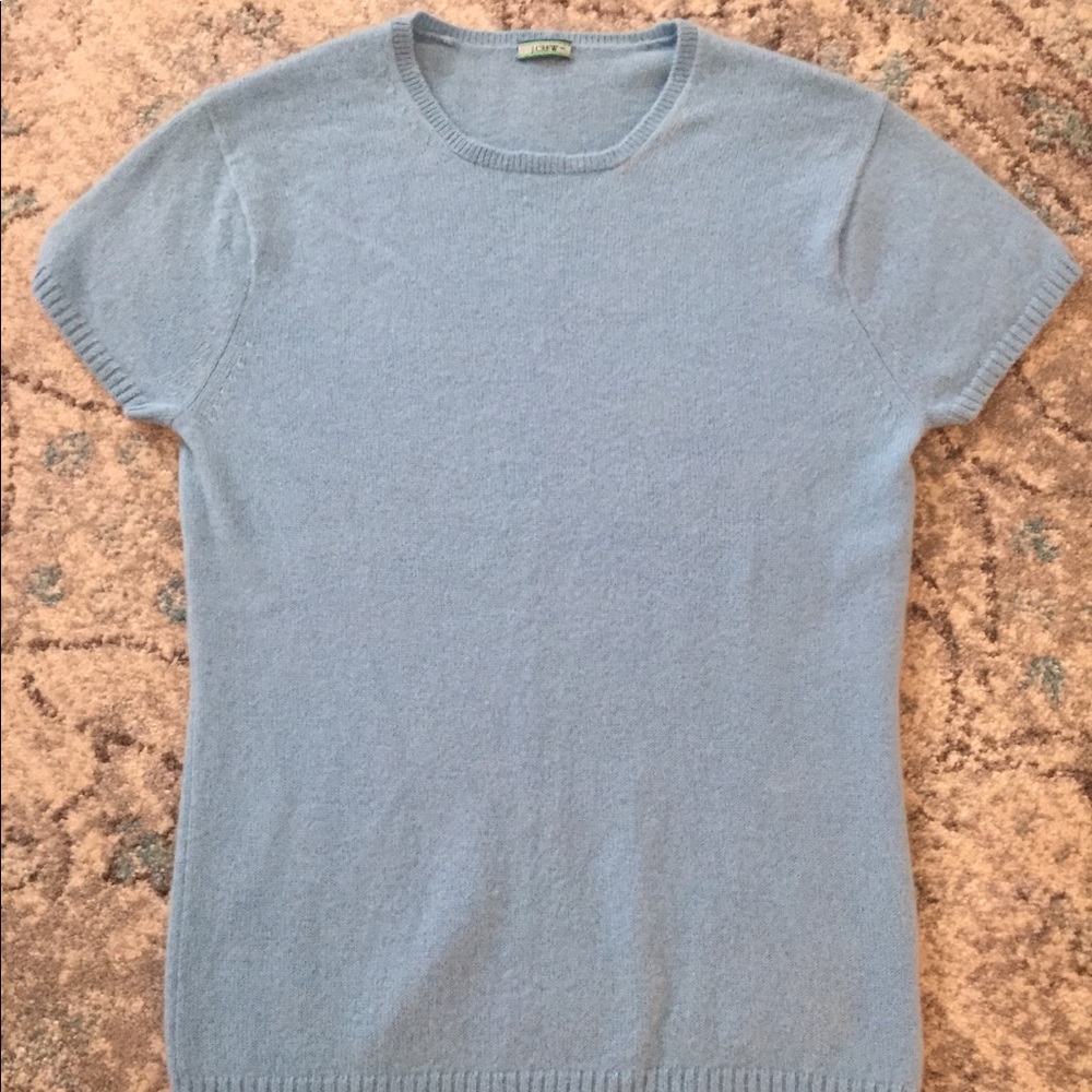 J Crew cashmere tee
